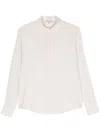 Antonelli Crepe-texture Shirt In Multicolor