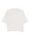 Antonelli Short-sleeve Sweater In Neutral