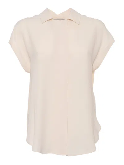 Antonelli Short-sleeved Shirt In White
