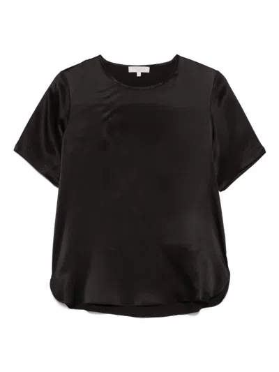 Antonelli Silk-blend T-shirt In Black