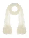 Antonelli Silk Scarf In Neutrals