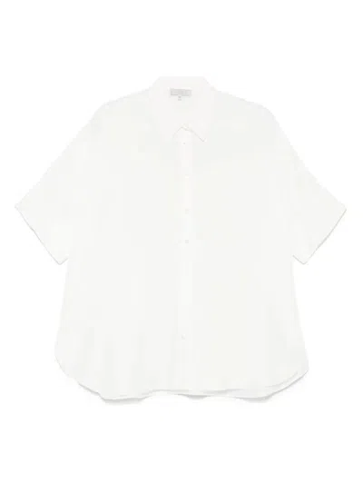 ANTONELLI SILK SHIRT WITH CLASSIC COLLAR