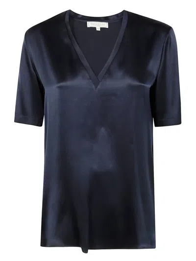 Antonelli Silk Top In Blue