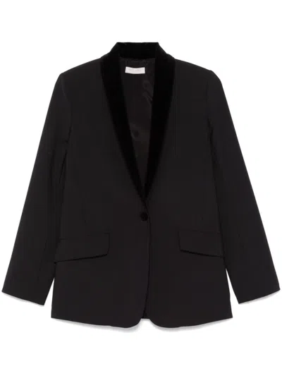 Antonelli Single-breasted Blazer In Black