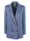 Antonelli Single-breasted Blazer In Blue