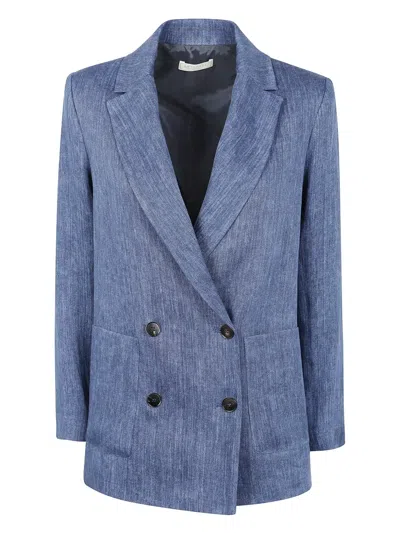 Antonelli Single-breasted Blazer In Blue