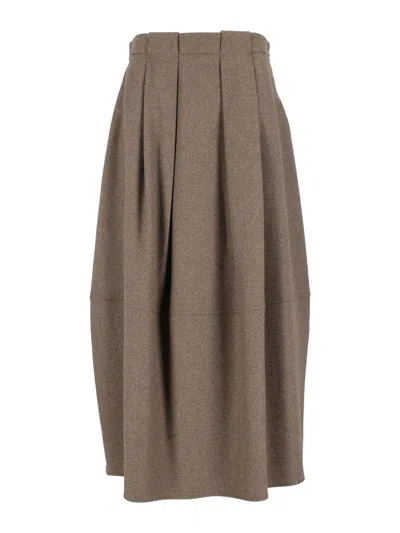 Antonelli Skirts In Brown