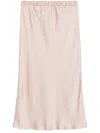 Antonelli Firenze Elastic Waist Skirt In Pink