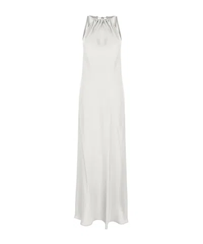 ANTONELLI SLEEVELESS BELTED DRESS