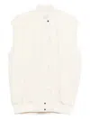 Antonelli Ribbed Sleeveless Vest In Multi