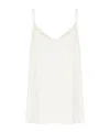 Antonelli Sleeveless Vest In White