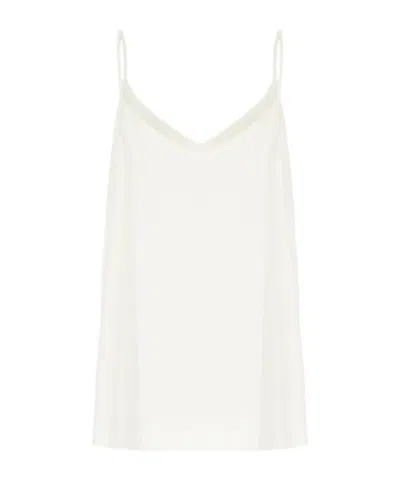 Antonelli Sleeveless Vest In White