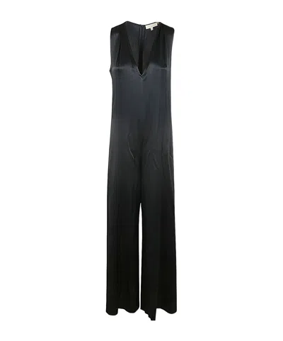 Antonelli Sleeveless Wide Leg Jumpsuit In Black