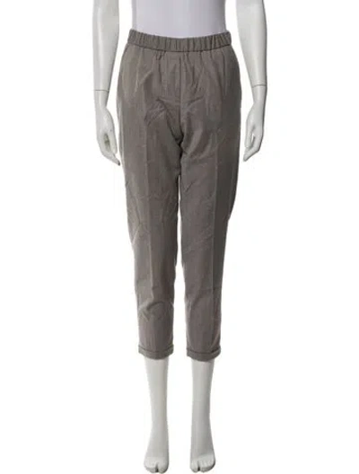 Pre-owned Antonelli Straight Leg Pants In Gray