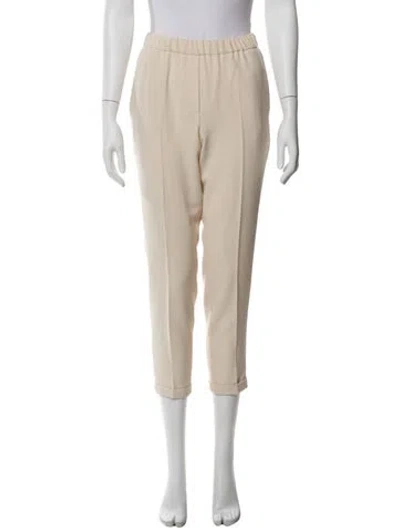 Pre-owned Antonelli Straight Leg Pants In Neutral