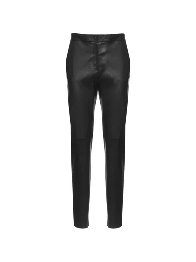 Antonelli Straight Trousers In Black