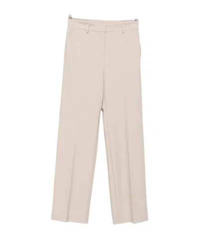 Antonelli Robinia Pressed-crease Straight-leg Trousers In Neutral