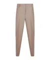 Antonelli Belt Loop Casual Pants In Neutral