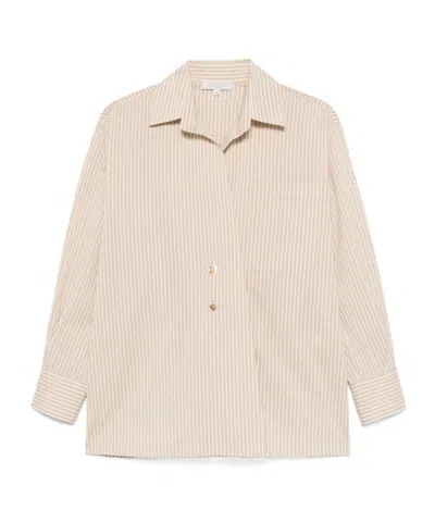 Antonelli Striped Long-sleeve Shirt In Neutral