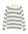 Antonelli Striped Long-sleeved Sweater In Multi