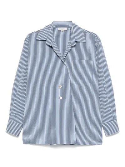 Antonelli Striped Shirt In Blue