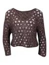 Antonelli Florence Sweaters In Brown