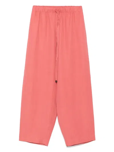 Antonelli Svezia Trousers In 粉色