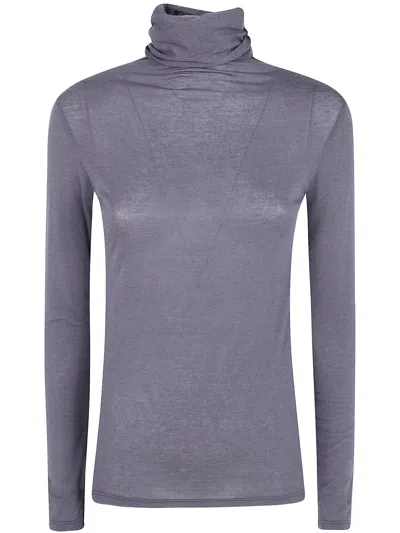 Antonelli Sweater Turtle Neck "condor" In Gray
