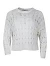 Antonelli Sweater White In White