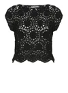Antonelli Black Iago Knit Top In Black