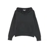 Antonelli Hoodie With Long Sleeves In Black