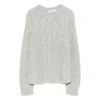 Antonelli Openwork Knitted Sweater In Multi