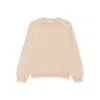 Antonelli Frayed-hem Cashmere Sweater In Neutral