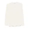 Antonelli V-neck Long-sleeve Top In Sand