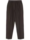 Antonelli Tapered Trousers In Brown