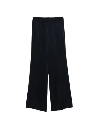 Antonelli Tiete Elasticated-waistband Palazzo Pants In Black