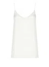 Antonelli Spaghetti Strap Camisole In White