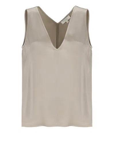 Antonelli Firenze Top Dove Grey In Brown