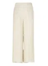 Antonelli Straight Leg Elastic Waist Trousers