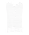 Antonelli Trimmed Decorative Vest In White