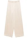 Antonelli Talia Palazzo Pants In Pink