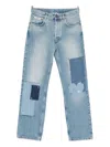Antonelli Firenze Denim With Patch In Blue