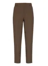 Antonelli Violet Stretch Sidro Pants In Green