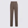 Antonelli Trousers Brown In Brown
