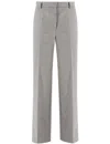 Antonelli Firenze Trousers Black In Grigio