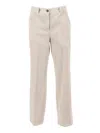 Antonelli Belt Loop Casual Pants In Neutral