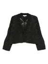 Antonelli V-neck Cardigan In Gray