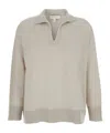 Antonelli V-neck Long-sleeve Knitted Sweater In Animal Print