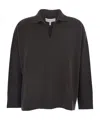 Antonelli V-neck Long-sleeve Knitted Sweater In Animal Print