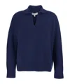 Antonelli V-neck Long-sleeve Knitted Sweater In Multi